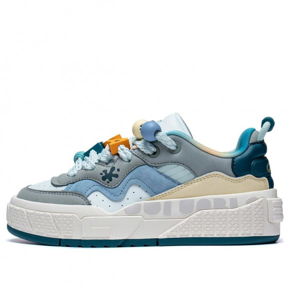 (WMNS) Li-Ning 001 Unblock x Disney Skate Shoes 'Blue Grey Teal' - AGCT096-4