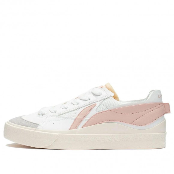 (WMNS) Li-Ning Fashion Skate Shoes 'White Pink' - AGCT162-2