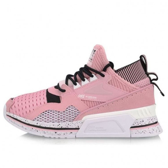 (WMNS) Li-Ning 001 T1000 No Boundry Mid 'Pink Black' - AGLP012-2