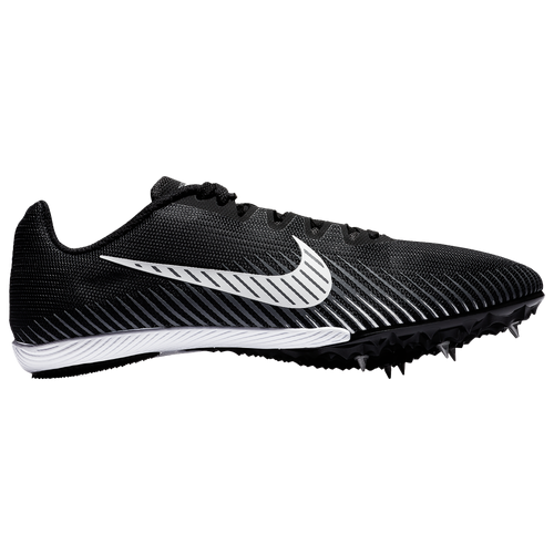 Nike Zoom Rival M 9 - Men's Mid Distance Spikes - Black / White / Dark Grey - AH1020-002