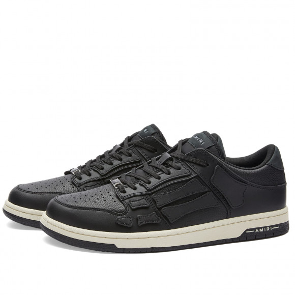 AMIRI Men's Skel Top Low Sneaker Black/Black - AMFOSR1023-BKB