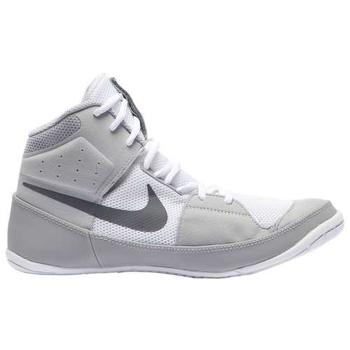 Nike Fury - Men's Wrestling Shoes - White / Grey - AO2416-101