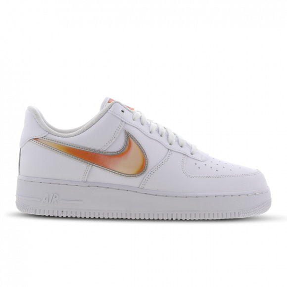 nike air force 1 low orange and white