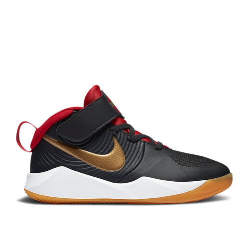 Nike Team Hustle D9 PS 'Dark Smoke Grey Metallic Gold' - AQ4225-011