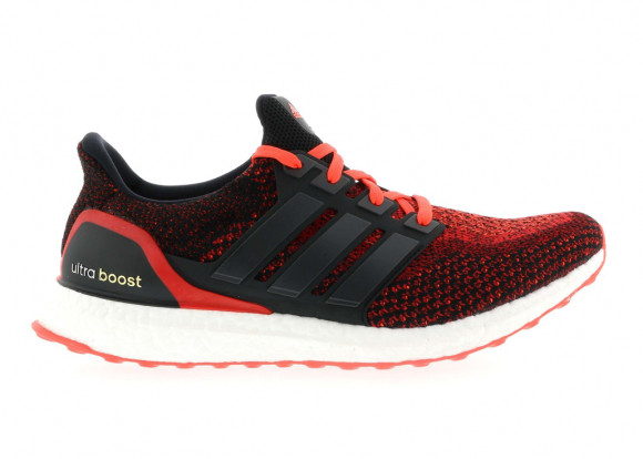 Adidas UltraBoost 2.0 'Solar Red' Core Black/Core Black/Solar Red AQ5930 -  AQ5930