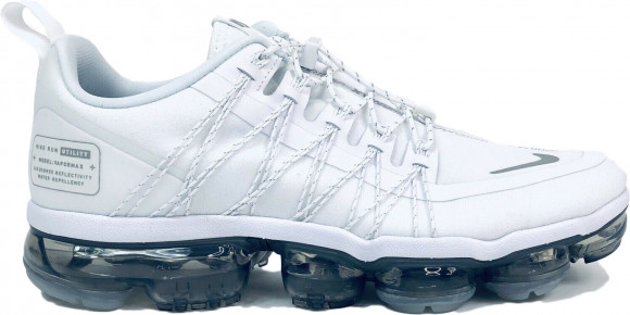 white and silver vapormax