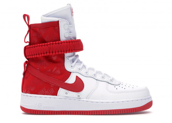 nike sf air force 1 high university red