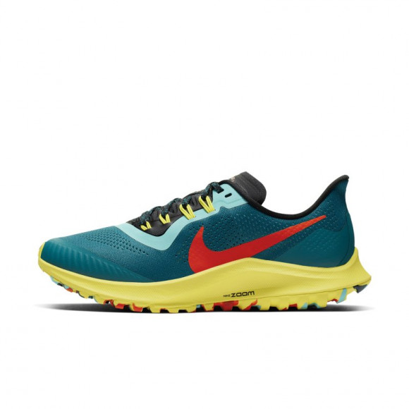 Nike Womens WMNS Air Zoom Pegasus 36 Trail Geode Teal Marathon Running Shoes/Sneakers AR5676-301 - AR5676-301