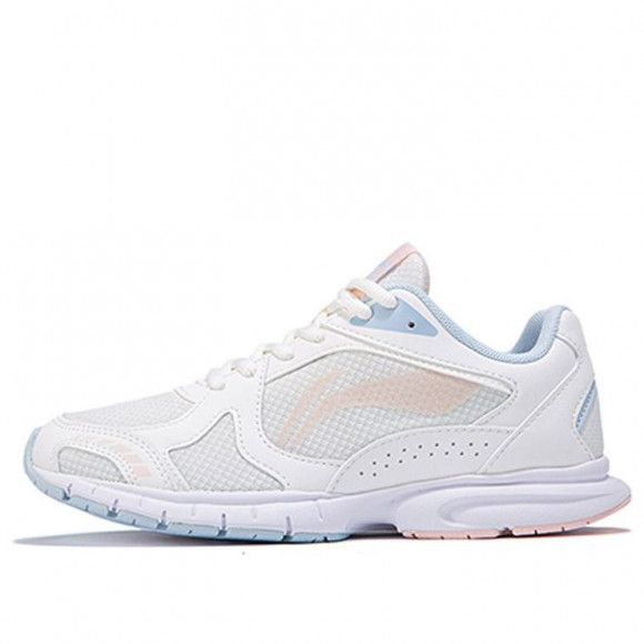 (WMNS) Li-Ning Comfort Running Shoes 'White Blue' - ARBQ044-1