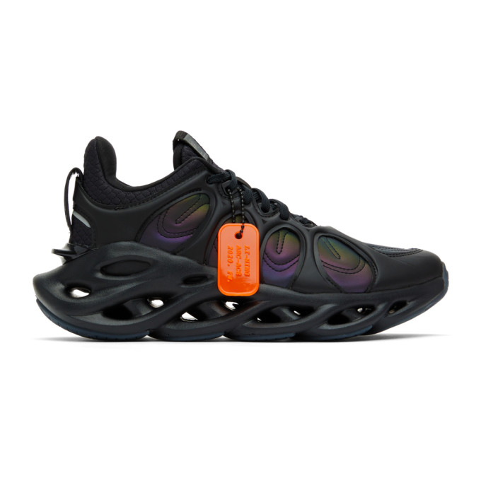 Li Ning Black Iridescent Lining Ace Arc Sneakers