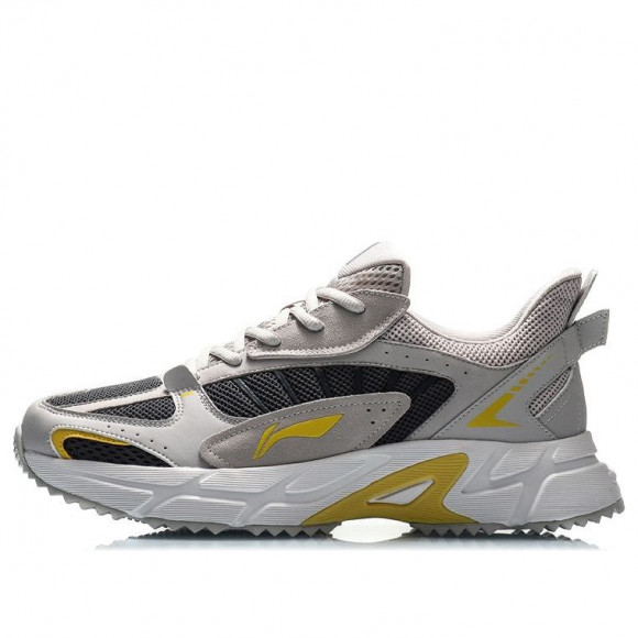 Li-Ning Running GRAYYELLOW Marathon Running Shoes ARLQ009-4 - ARLQ009-4