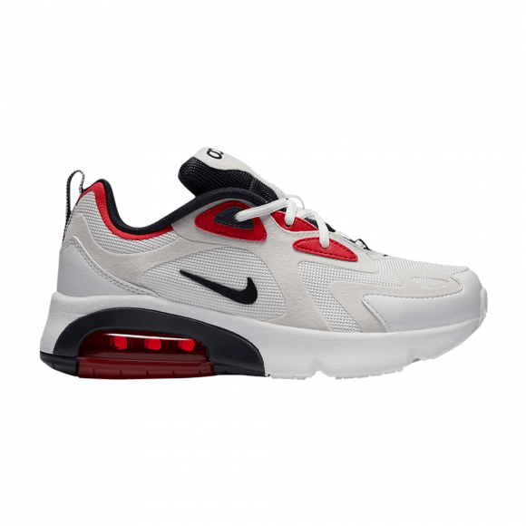 Nike Air Max 200 GS 'Summit White University Red' - AT5627-105