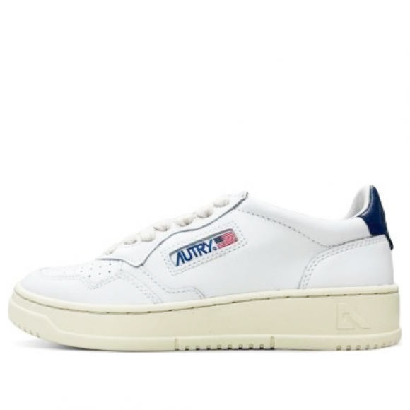 (WMNS) Autry Medalist Low Leather 'White Black' - AULW-LL22