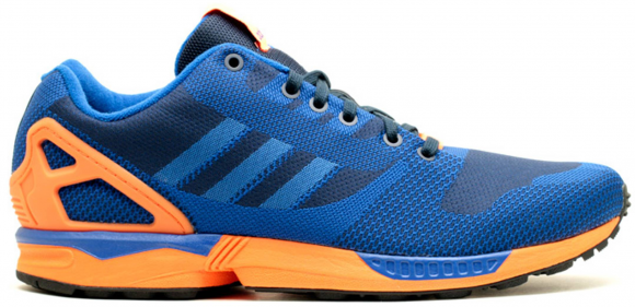 adidas rita ora jumper shoes for women on sale - adidas ZX Flux Weave Dark  Azure Orange - B34896