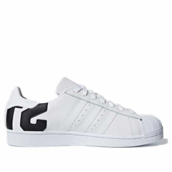 Adidas Superstar 'Big Logo' Footwear White/Footwear White/Core Black B37978  - B37978