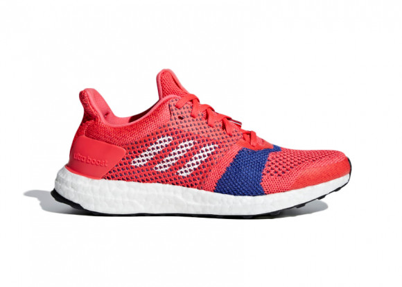 adidas Ultraboost ST Shoes Shock Red Womens - B75867