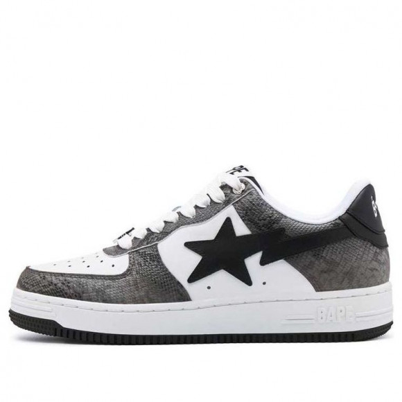 A BATHING APE Bape STA Snakeskin - BAPESTA-SNAKESKIN-CHARCOAL