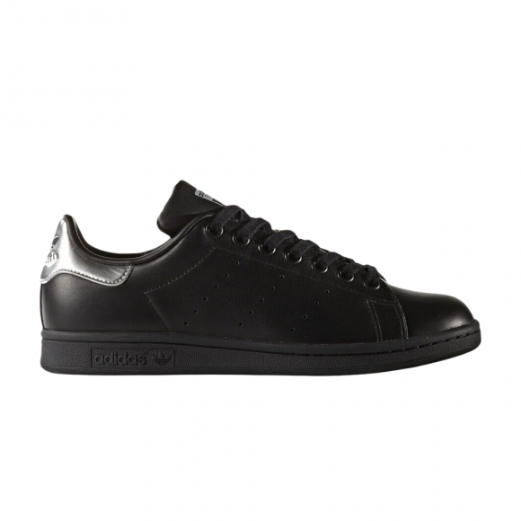 Stan smith black on sale silver