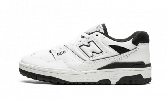 New Balance Hombre BB550 in Blanca/Negro, KITH × NEW 998 STEEL 27.5cm, Leather, Talla