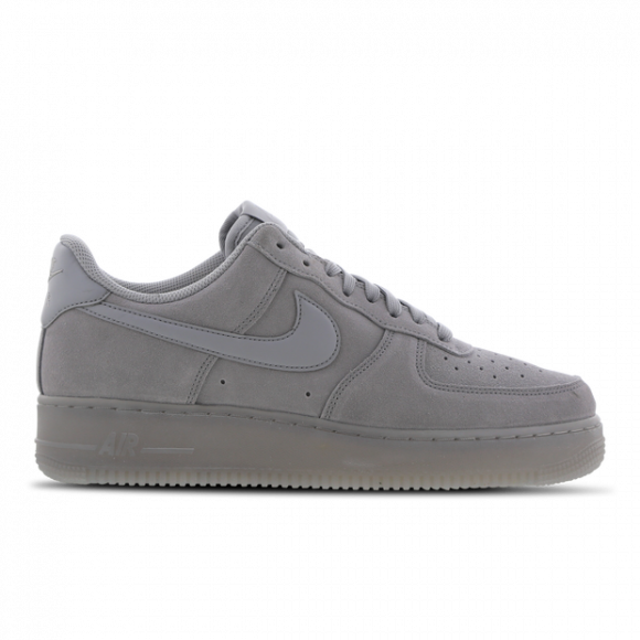 nike air force 1 light grey suede