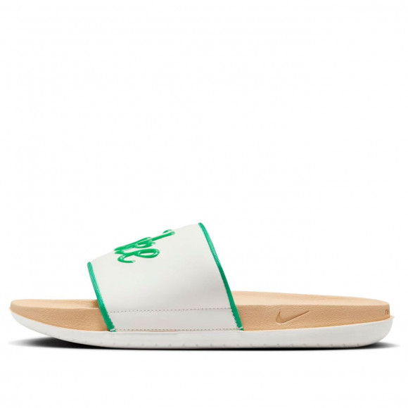 (WMNS) Nike Offcourt Slides 'Sail Stadium Green' - BQ4632-110