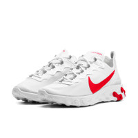 Nike React Element 55 White Red - BQ6167-102