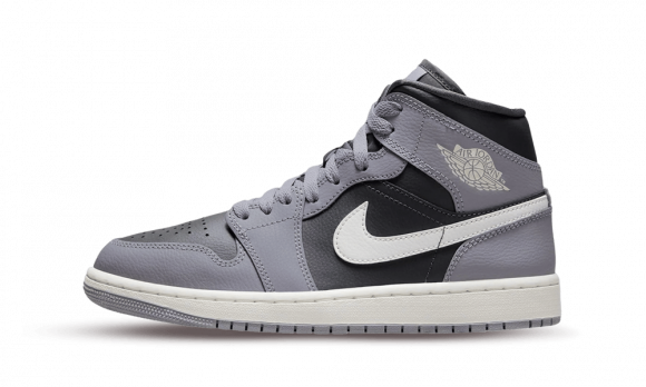 Air Jordan 1 Mid WMNS  Cement Grey - BQ6472-022-CL-CL