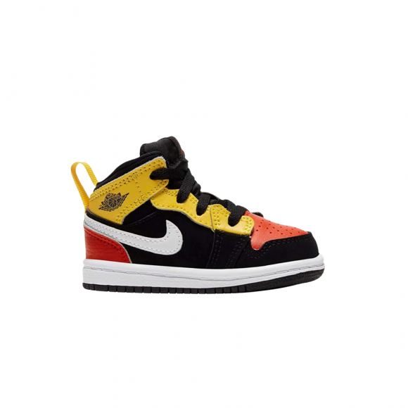 Air Jordan 1 Mid SE TD 'Amarillo Team Orange'