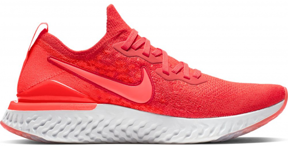 red nike epic react flyknit