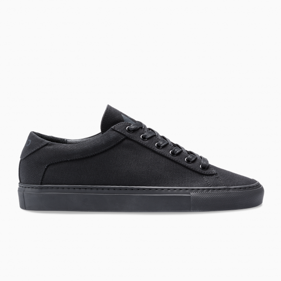 Koio | Capri In Black Canvas Women's Sneaker - CACB39