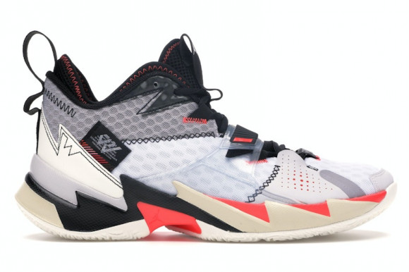 Jordan Why Not Zer0.3 White Bright Crimson Black - CD3003-101/CD3002-101