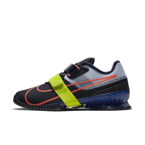 Sabueso Tecnología Cargado Nike Romaleos 4 Zapatillas de entrenamiento - Azul
