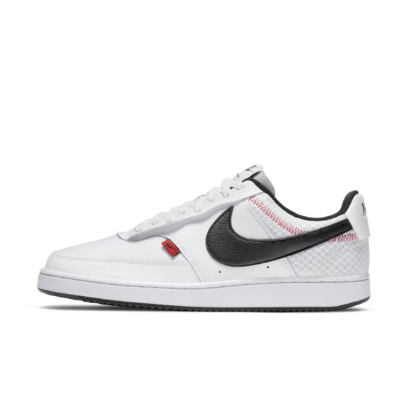 nike mens court vision low white