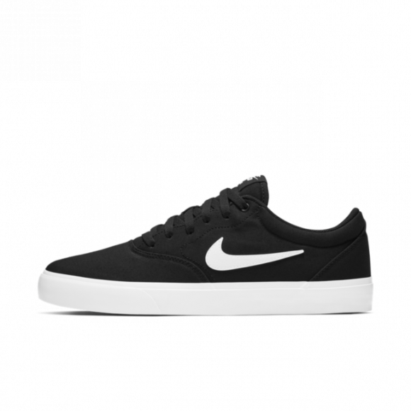 Nike SB Charge Canvas Skate Shoe - Black