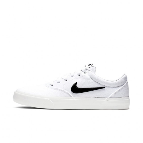 Nike SB Charge Canvas Skate Shoe - White