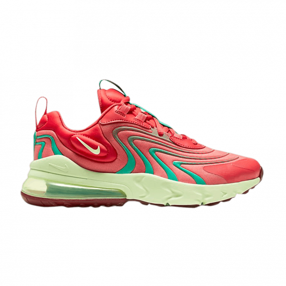 Nike Air Max 270 React ENG GS 'Track Red Neptune Green'