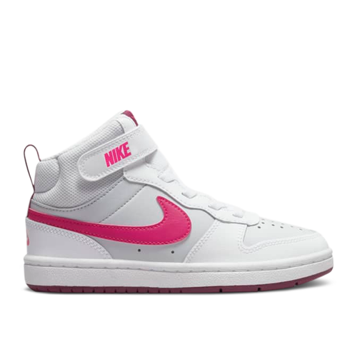 Nike Court Borough Mid 2 PS 'Pure Platinum Pink Prime' - CD7783-006