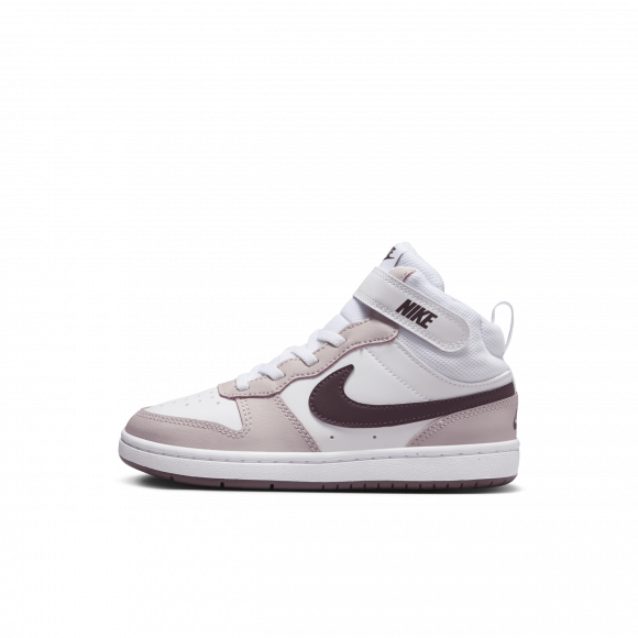 Nike Court Borough Mid 2 Kleuterschoenen - Wit - CD7783-118