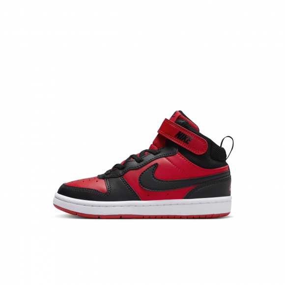 Nike Court Borough Mid 2 Kleuterschoenen - Rood - CD7783-602