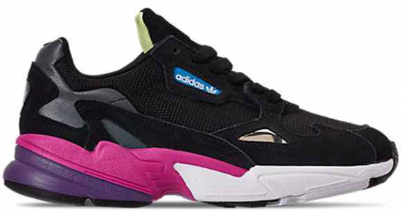 adidas Falcon Core Black Shock Pink (W) - CG6219