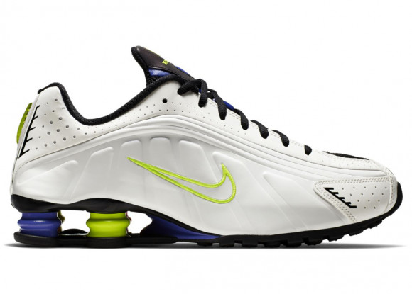 Nike Shox R4 White Flash Marathon 