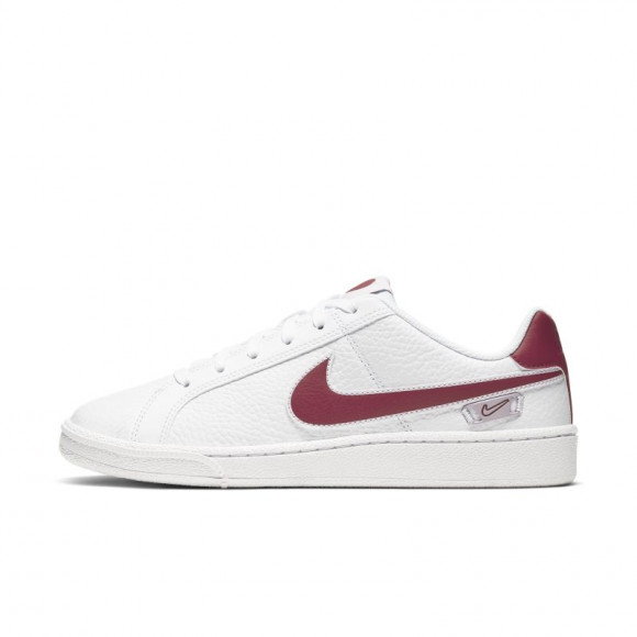nike court royale white red