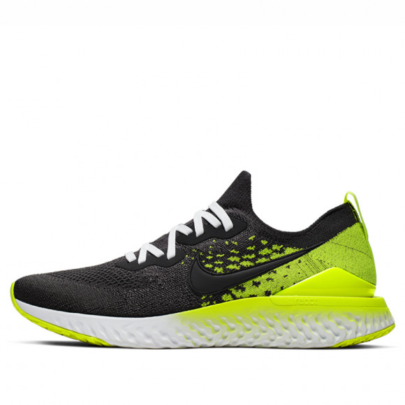 cuidadosamente interrumpir Tóxico Nike Epic React Flyknit 2 Thunder Grey Volt Marathon Running Shoes/Sneakers  CJ7794-061 - CJ7794-061