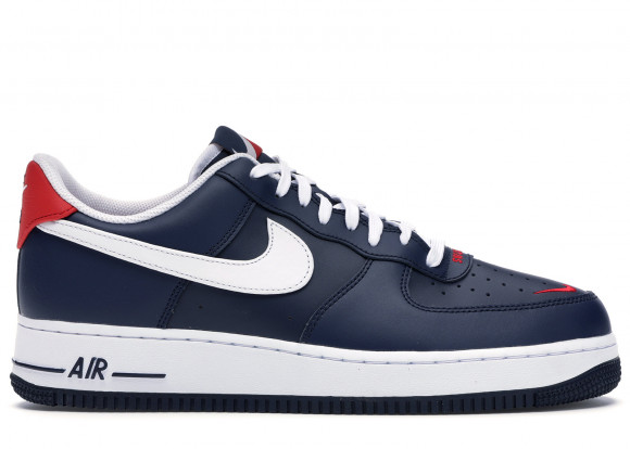 nike air force 1 low red white and blue