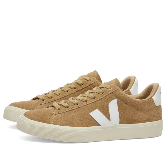 Veja Women's Campo Suede Sneaker in Dune White - CP0302963-DUNE