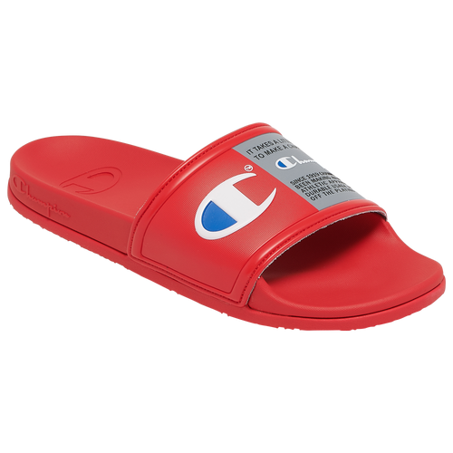 red white and blue champion slides