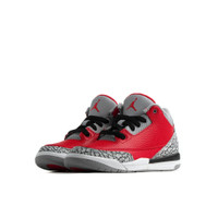 Jordan Brand Air Jordan 3 Retro Se T Fire Red Denim Td Retro Se Ps