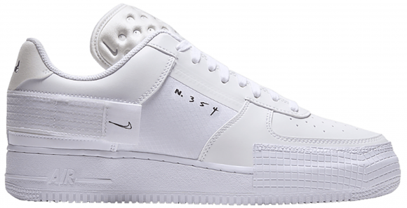 nike air force one type white