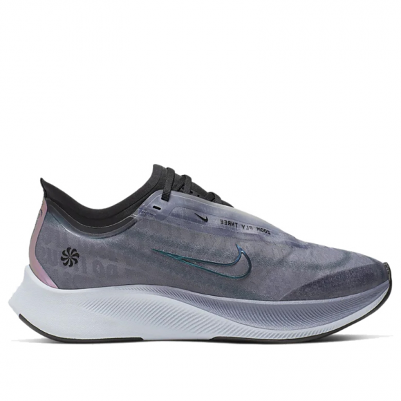 Nike Womens WMNS Zoom Fly 3 Rise 'Sanded Purple' Sanded Purple/Black Marathon Running Shoes/Sneakers CQ4483-500 - CQ4483-500