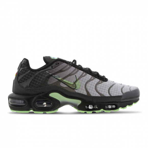 Nike Mens Nike Air Max Plus - Mens Running Shoes Black/Vapor  Green/Anthracite Size 10.0 - CT1619-